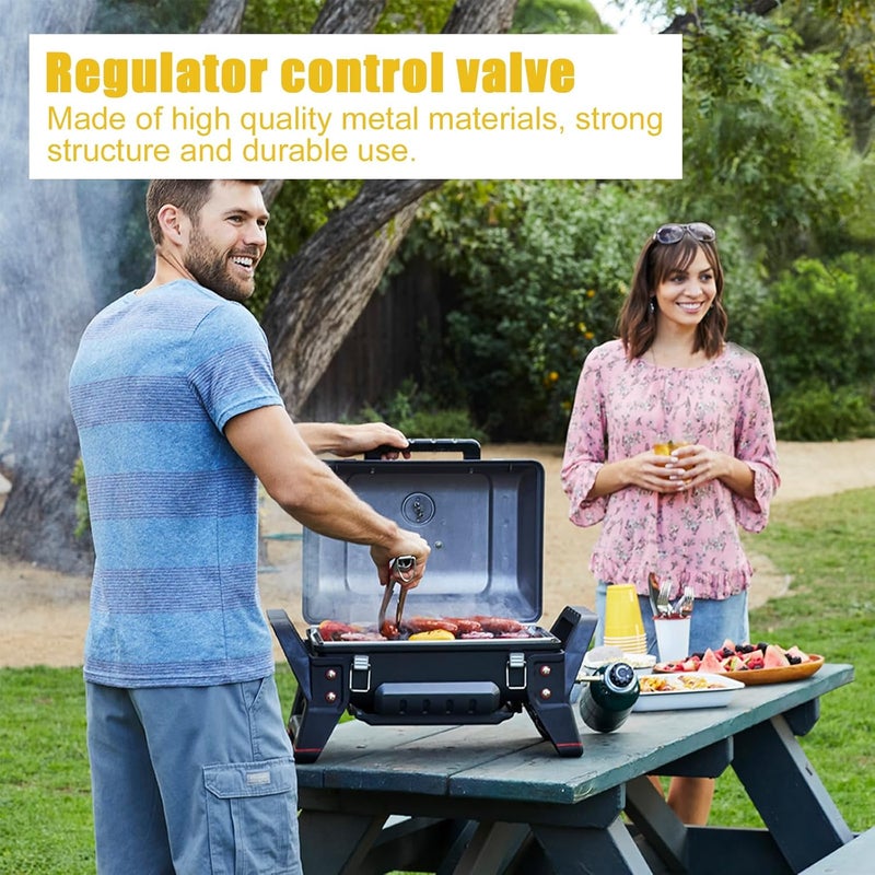 FBULWSEC 29102349 29103224A Regulator Control Valve Replacement for Charbroil Grill2Go X200 Tru-infrared 2012 Regulator Valve Portable Liquid Propane Gas Grill - Image 5